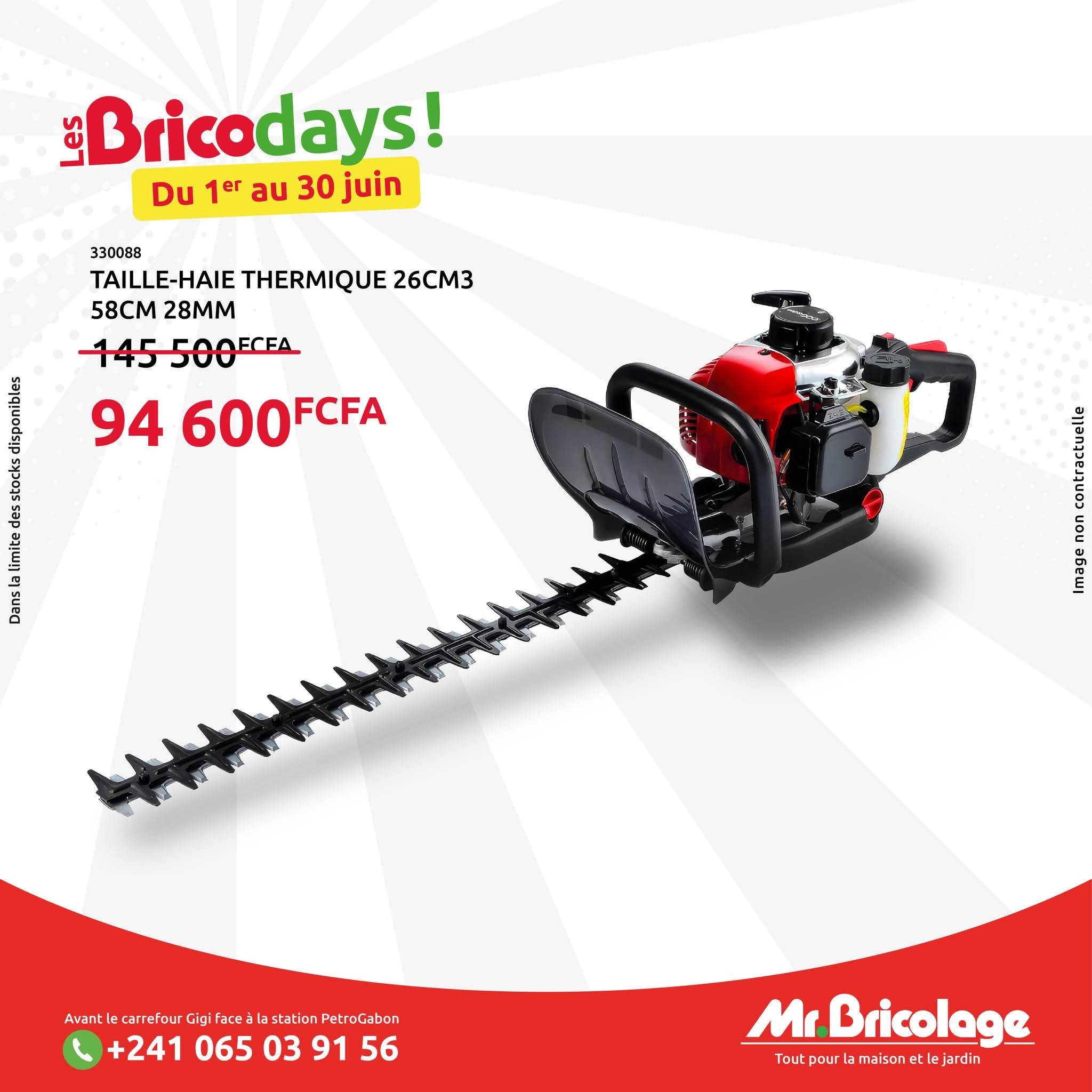 TAILLE-HAIE THERMIQUE 26CM3 58CM 22MM
